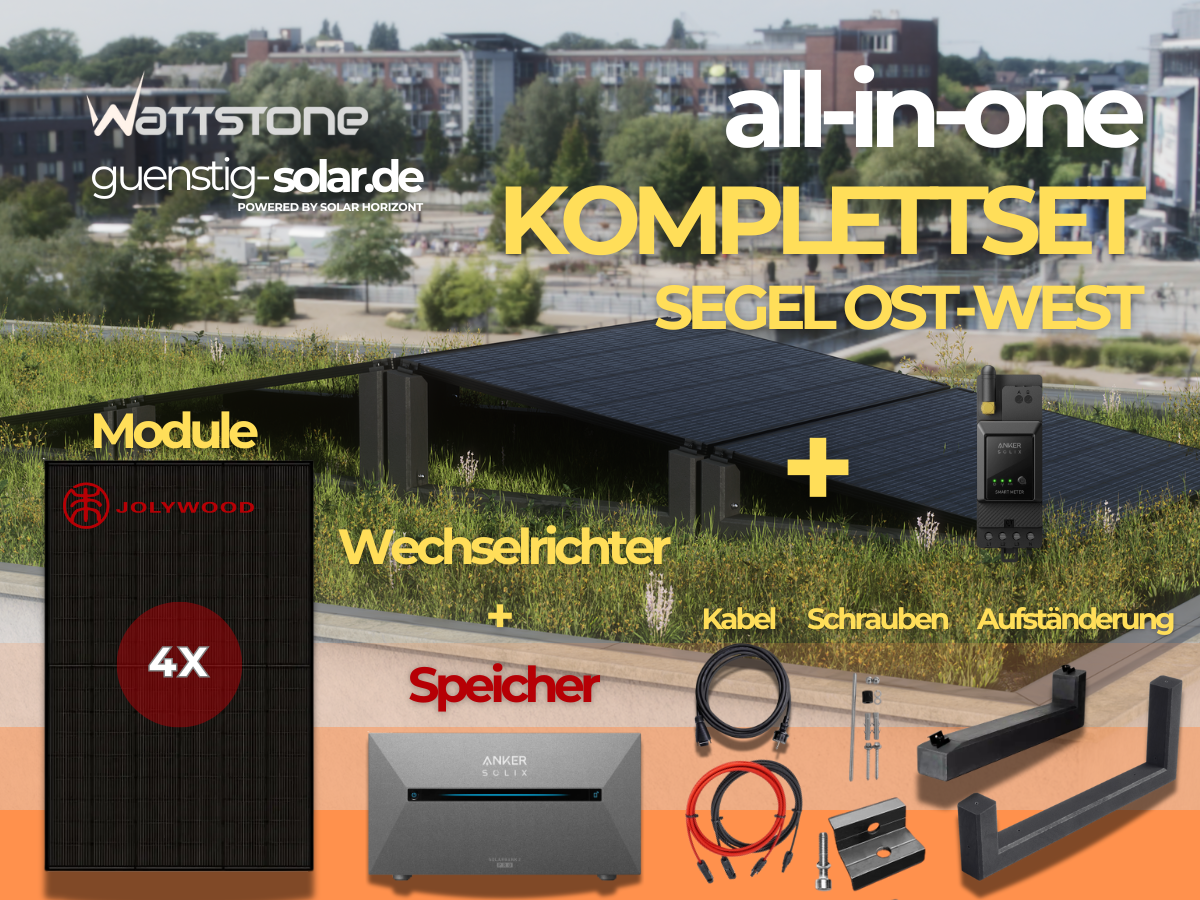 all-in-one segel ost-west 1600 Watt + speicher