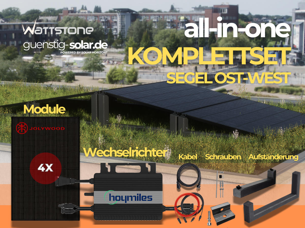 all-in-one segel ost-west 1600 Watt