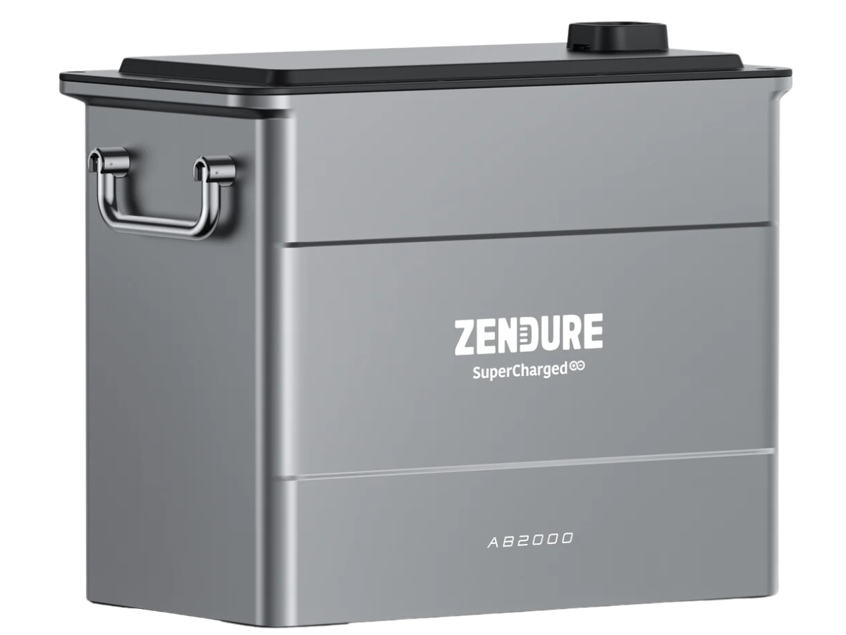 Zendure SolarFlow Hyper 2000 mit Erweiterungsbatterie AB 2000, leistungsstarkes Solarenergiesystem für flexible Speicherlösungen.