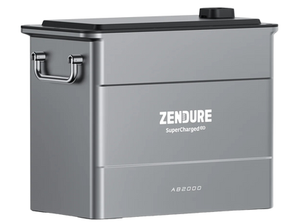 Zendure SolarFlow Hyper 2000 mit Erweiterungsbatterie AB 2000, leistungsstarkes Solarenergiesystem für flexible Speicherlösungen.