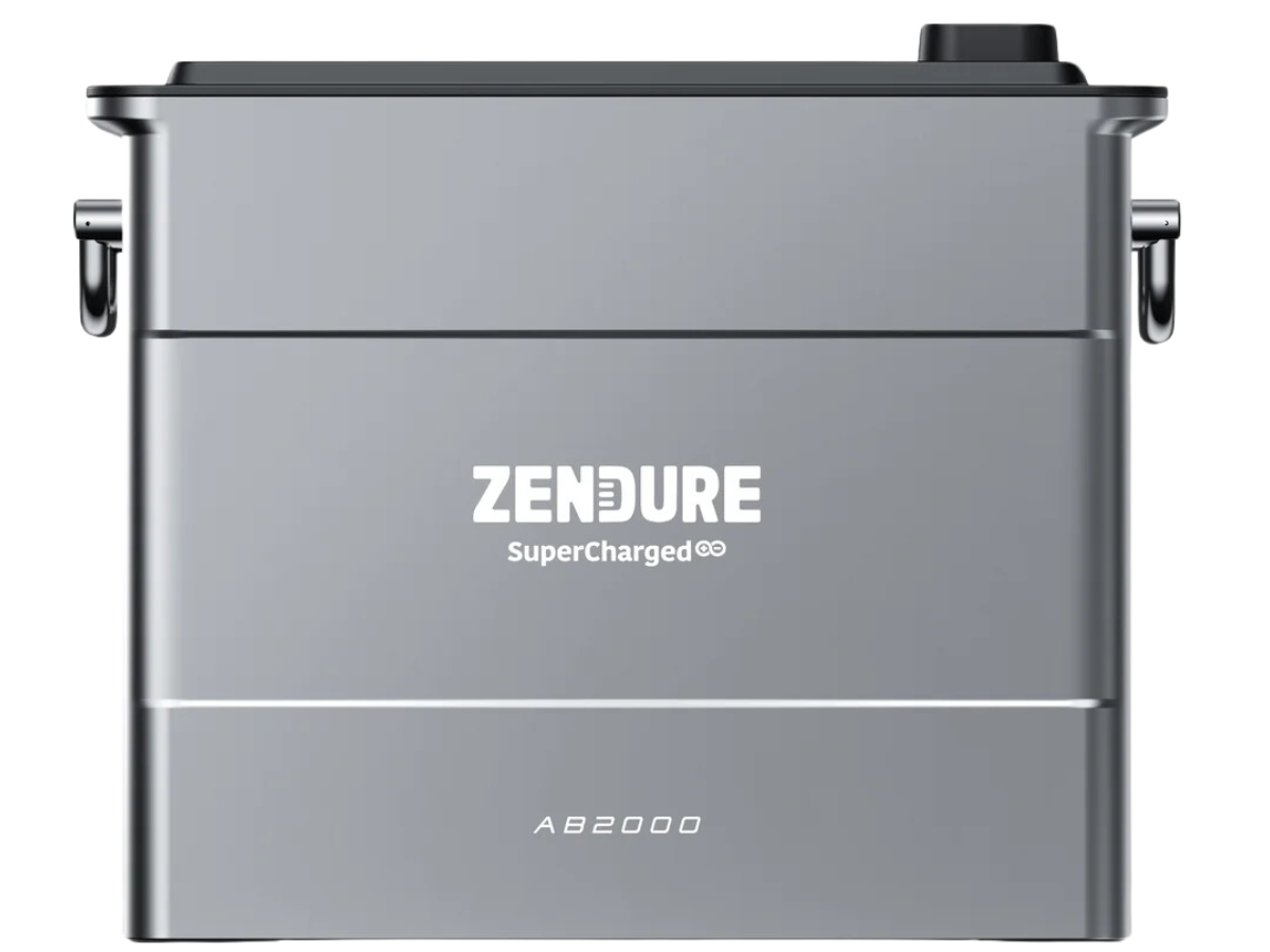 Zendure SolarFlow Hyper 2000 mit Erweiterungsbatterie AB 2000, leistungsstarkes Solarenergiesystem für flexible Speicherlösungen.